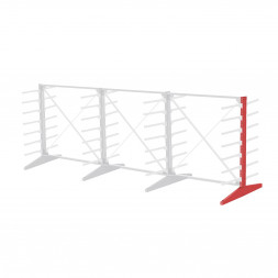 Стеллаж консольный двухсторонний Sortex 1920х4808х1280 7 ярусов