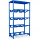 Стеллаж для воды Бомис-12П на 12 бутылей 19 л, синий