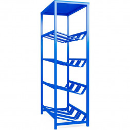 Стеллаж для воды Бомис-12П на 12 бутылей 19 л, синий