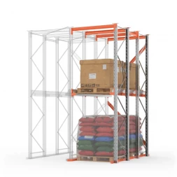 Стеллаж набивной паллетный ДС 4000х2550х850 (85.1.5) 1 ярус