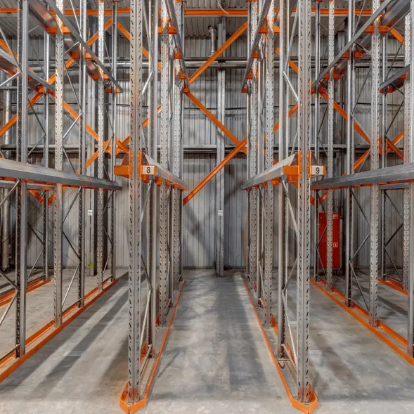 Стеллаж набивной паллетный ДС 4000х2550х850 (85.1.5) 1 ярус