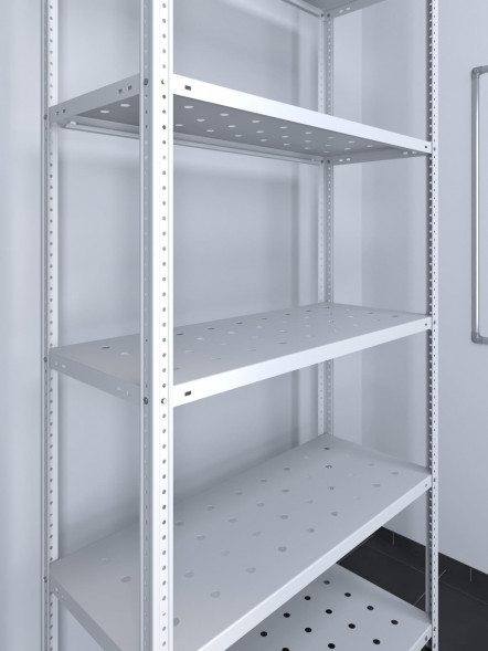 Стеллаж ТС Лайт перф. 2500х700х600 6 полок