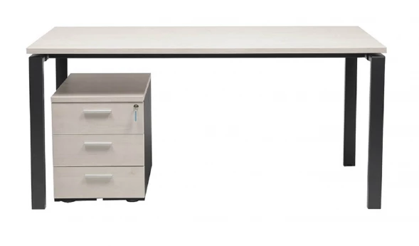 Стол NT 120X70 Темный орех/Серый