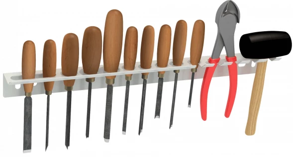 Держатель универсальный DU-13 (RAL 7035)