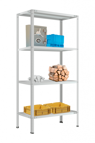 Стеллаж МС-900 2300х1000х400 мм 4 полки