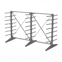 Стеллаж консольный двухсторонний Sortex 1920х3221х1280 7 ярусов