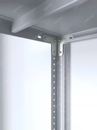 Стеллаж угловой МС 2500х1500х1500/600 мм 4 яруса