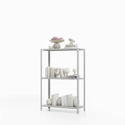 Стеллаж ТС-Лайт 2500х1000х500 с 3 сплошными полками