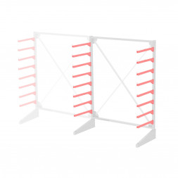 Стеллаж консольный односторонний Sortex 1920х1587х720 8 яруса ДС