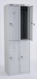 Шкаф металлический для одежды ШРС 12-300 1850х300х500 мм