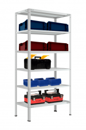 Стеллаж СТФУ 2500х1000х400 мм 6 полок