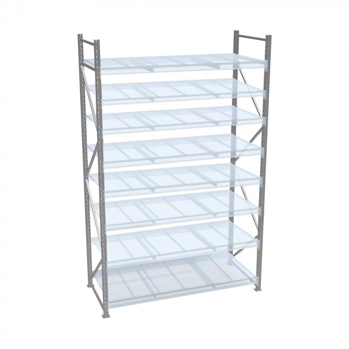Стеллаж СТ-051 2200х2100х850 с 8 ярусами