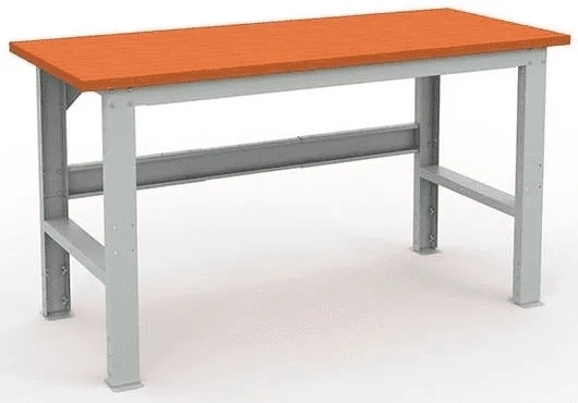 Верстак с деревянной столешницей Практик W160.F2/F2.000