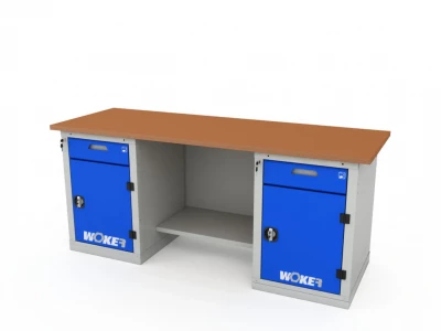 Верстак двухтумбовый WOKER PRO 2202.R34.2000