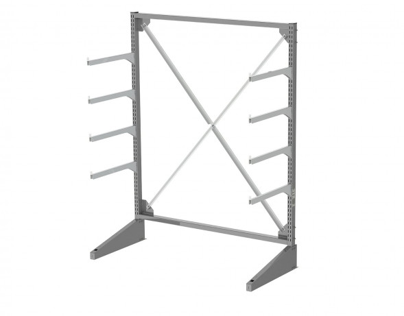 Стеллаж консольный односторонний Sortex 1920х1634х720 4 яруса