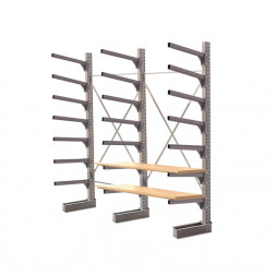 Стеллаж консольный односторонний КСр 2500х3294х960 7 ярусов