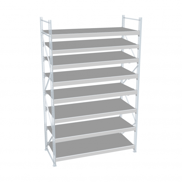 Стеллаж СТ-051 3000х1200х650 с 8 ярусами
