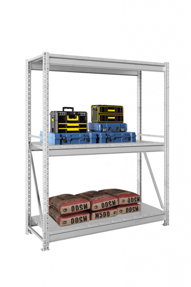 Стеллаж MS Pro Z 3000х2400х800 3 яруса