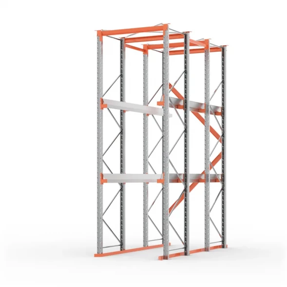 Стеллаж набивной паллетный 4500х3300х1100 (85.1.5) 2 яруса