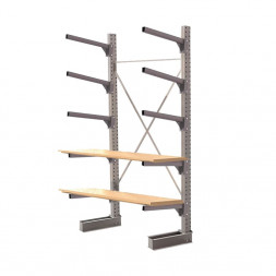 Стеллаж консольный односторонний КЛр 2500х1634х955 (800) 5 ярусов