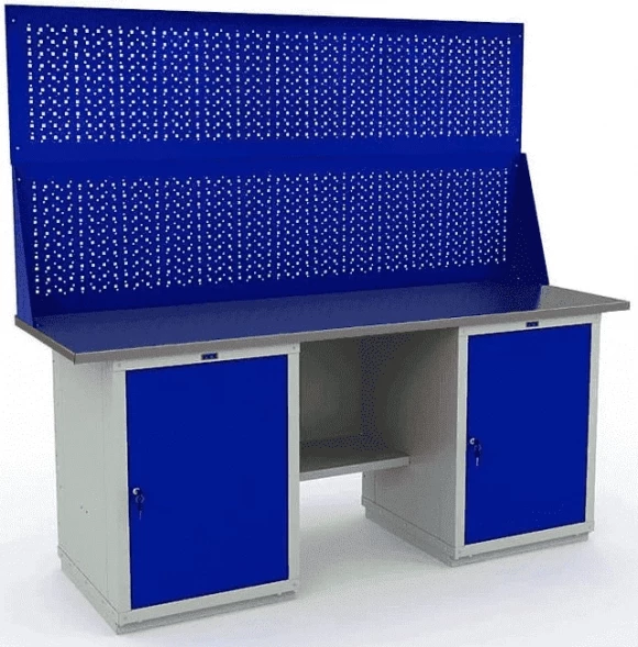 Верстак большой с полками усиленный W200.WS1/WS1.020.W