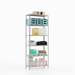 Стеллаж ТС-Лайт 1500х700х400 с 6 сплошными полками