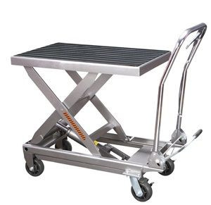 Стол подъемный передвижной 750 кг 442-1000 мм TOR BS75S (нержавеющая сталь), шт