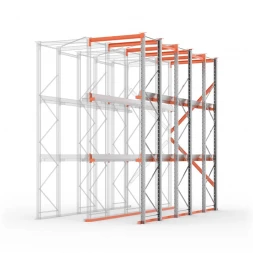 Стеллаж набивной паллетный ДС 4500х5000х1000 (85.1.5) 2 яруса