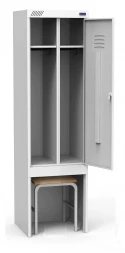 Шкаф металлический для одежды ШРЭК 21-530 ВСК