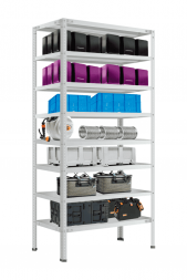 Стеллаж СТФУ 3000х1000х300 мм 8 полок