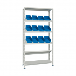 Стеллаж СТ-012 ESD 2000х1000х500 с 4 наклонными полками