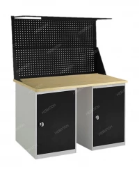 Верстак с полками для станка усиленный W 150.PТ1.Т1.021