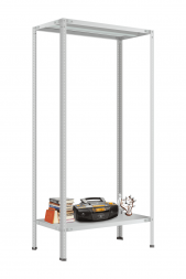 Стеллаж Титан МС-500 500х1000х400 мм 2 полки