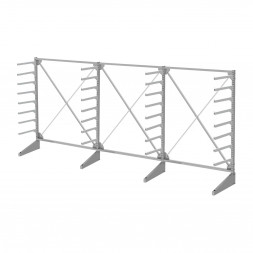 Стеллаж консольный односторонний Sortex 1920х4808х720 8 ярусов