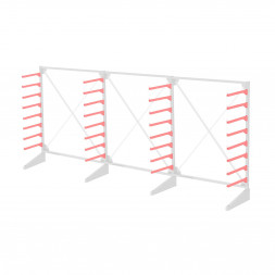 Стеллаж консольный односторонний Sortex 1920х4808х720 8 ярусов