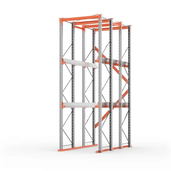 Стеллаж набивной паллетный 4500х2550х850 (85.1.5) 2 яруса