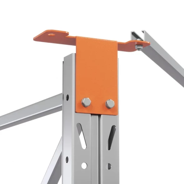 Стеллаж набивной паллетный 4500х2550х850 (85.1.5) 2 яруса