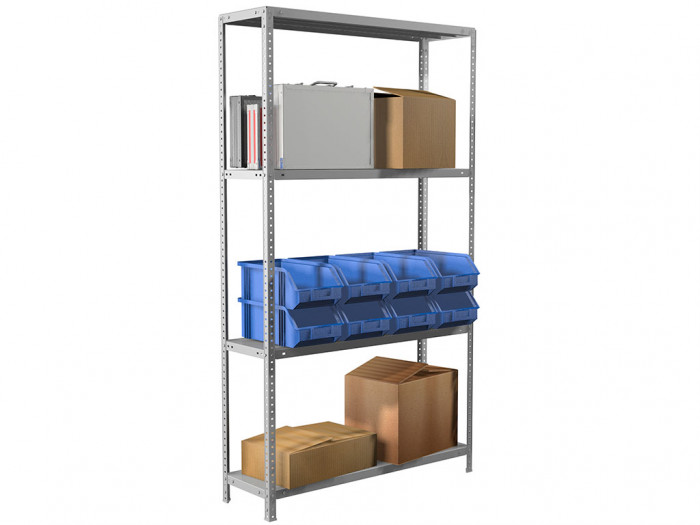 Стеллаж MS Standart 1600х1000х300 c 4 полками