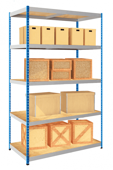Стеллаж SB 3000х1830х760 5 ярусов