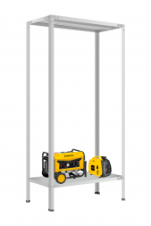 Стеллаж Титан МС-750 1000х700х300 мм 2 полки