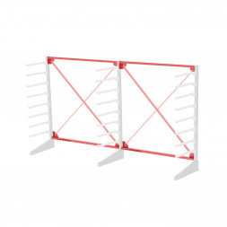 Стеллаж консольный односторонний Sortex 1920х3221х720 8 ярусов