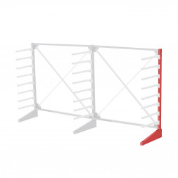 Стеллаж консольный односторонний Sortex 1920х3221х720 8 ярусов