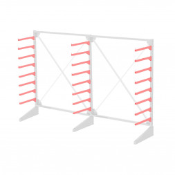 Стеллаж консольный односторонний Sortex 1920х3221х720 8 ярусов