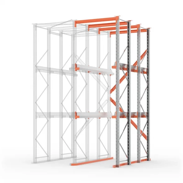 Стеллаж набивной паллетный ДС 4500х2550х850 (85.1.5) 2 яруса