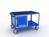 Тележка инструментальная PLATFORM 1300х700.110 (Колеса-полиуретан)