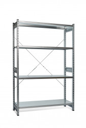 Стеллаж СТ-031 цинк 2279х1300х800 4 полки до 250 кг