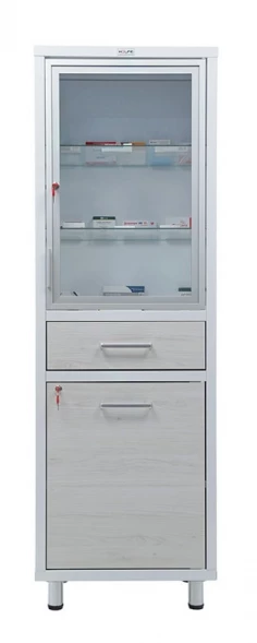 Шкаф для хранения лекарственных средств HILFE МД 1 ШМ-SSD