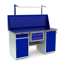 Верстак с полками для сверлильного станка WT160.WD2/WD1.111