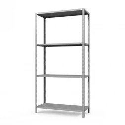 Стеллаж ТС-Лайт 1500х1200х300 с 4 сплошными полками