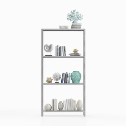 Стеллаж ТС-Лайт 1500х1200х800 с 4 сплошными полками